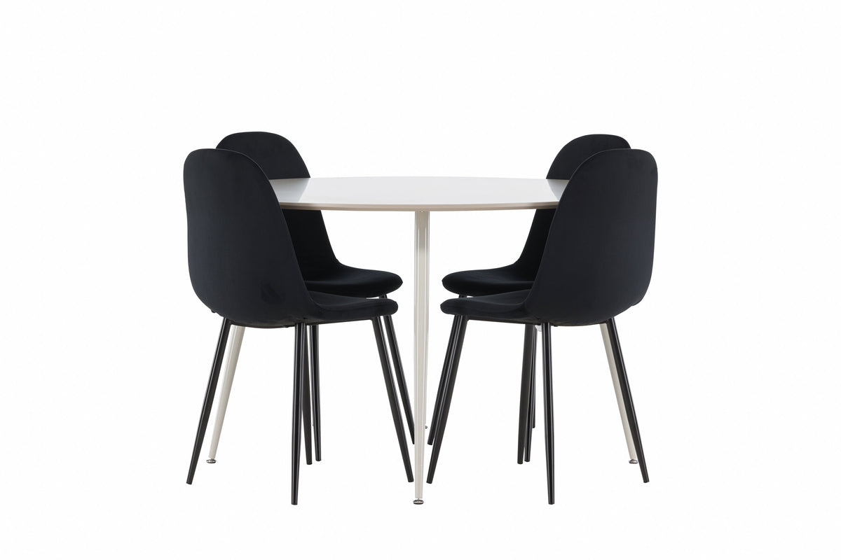 Plaza Matbord med Polar Stolarna – MDF