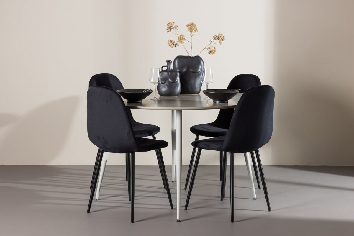 Plaza Matbord med Polar Stolarna – MDF