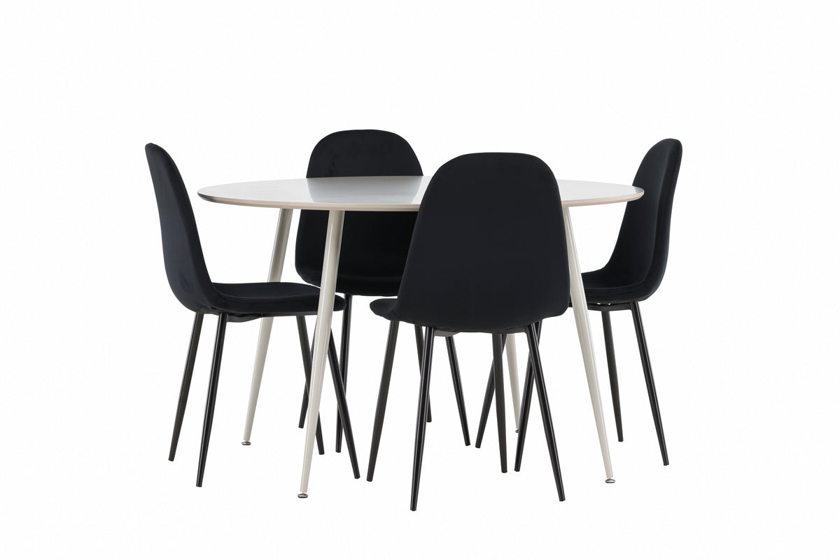 Plaza Matbord med Polar Stolarna – MDF