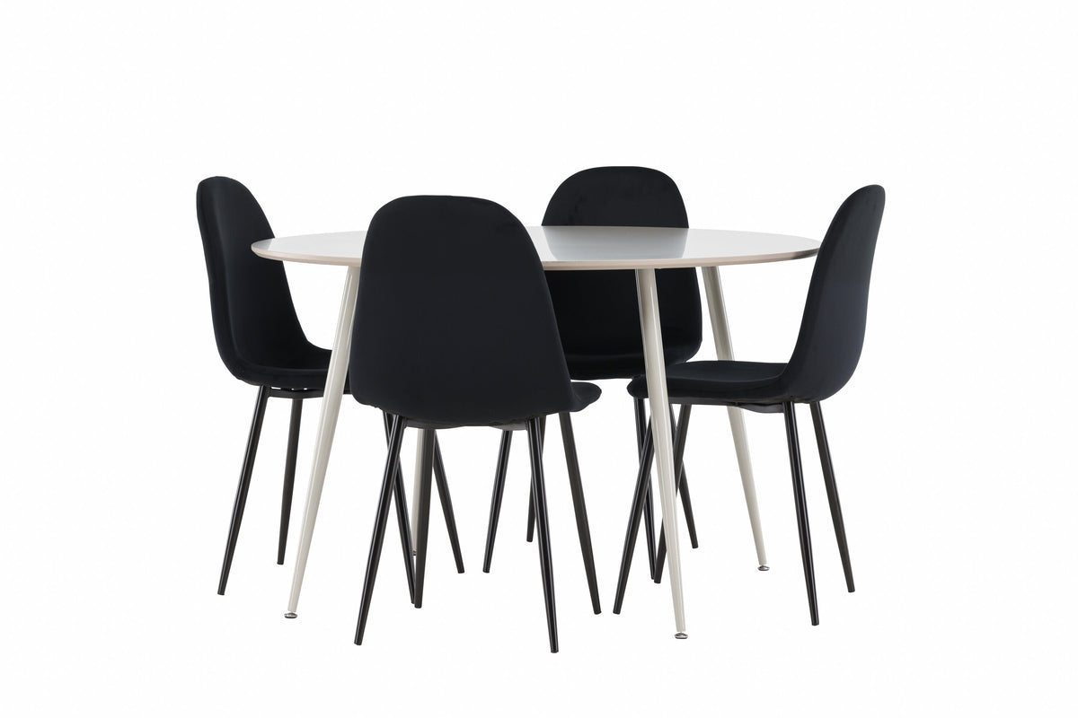 Plaza Matbord med Polar Stolarna – MDF