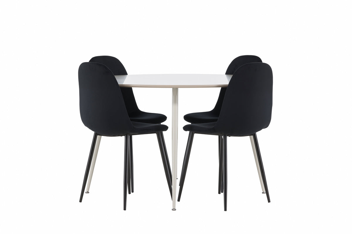 Plaza Matbord med Polar Stolarna – MDF