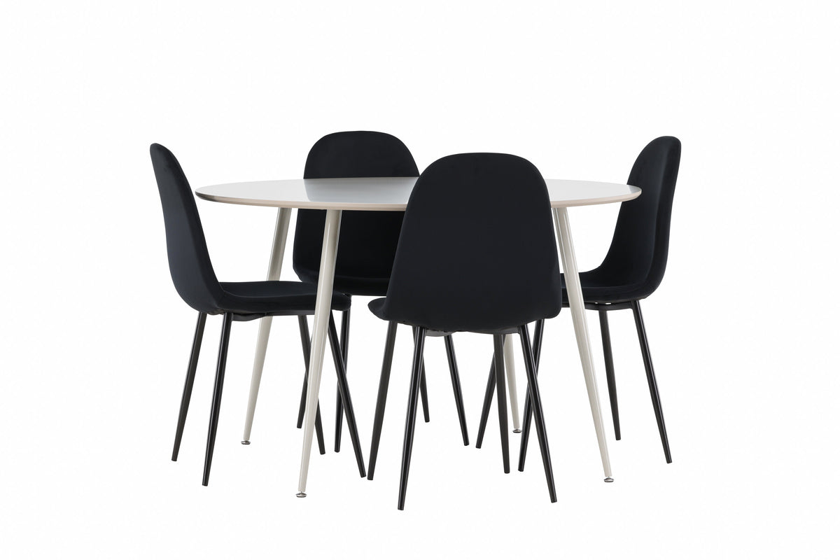 Plaza Matbord med Polar Stolarna – MDF