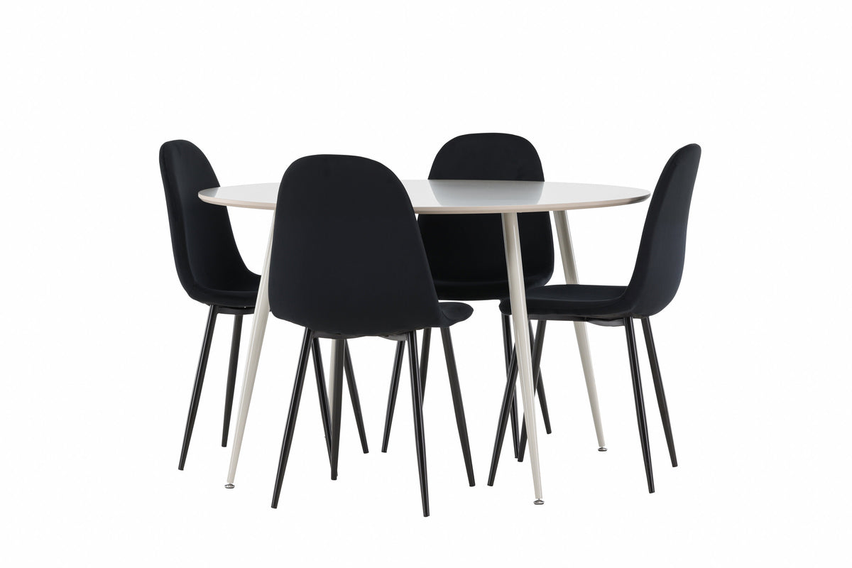 Plaza Matbord med Polar Stolarna – MDF