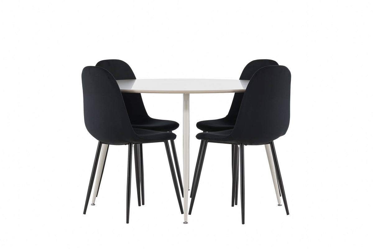 Plaza Matbord med Polar Stolarna – MDF