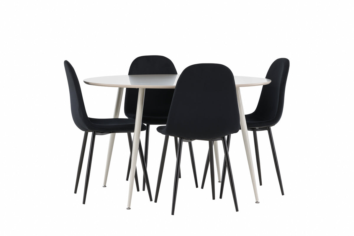 Plaza Matbord med Polar Stolarna – MDF