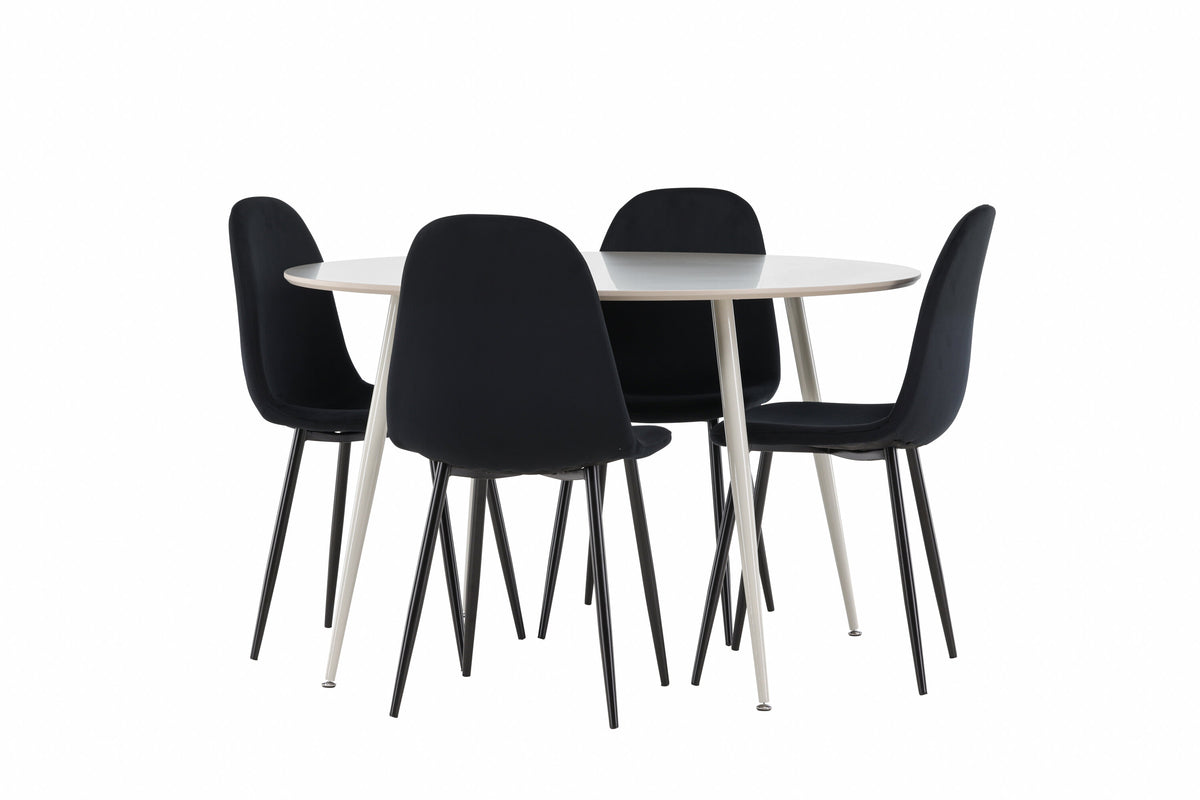 Plaza Matbord med Polar Stolarna – MDF