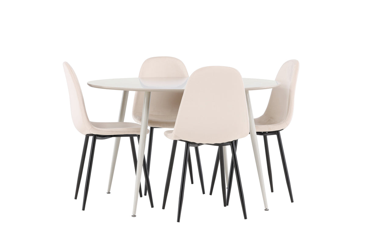 Plaza Matbord med Polar Stolarna – MDF