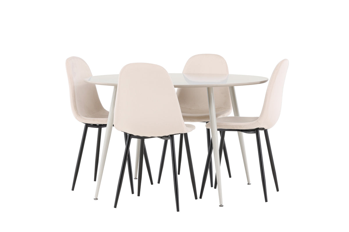 Plaza Matbord med Polar Stolarna – MDF