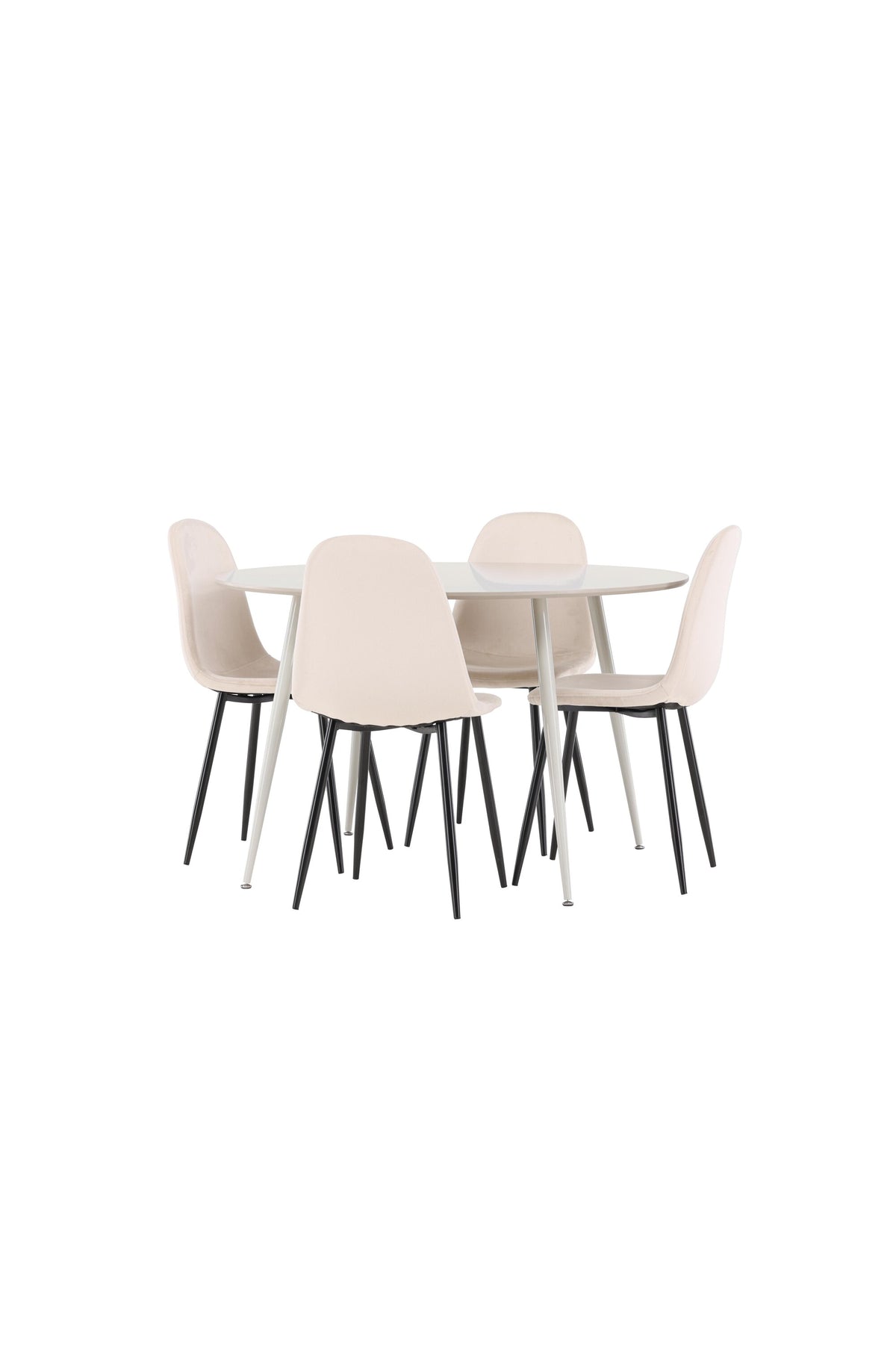 Plaza Matbord med Polar Stolarna – MDF