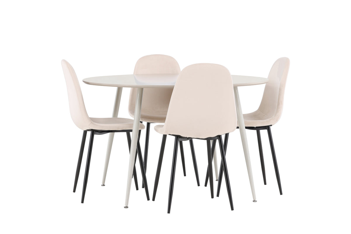 Plaza Matbord med Polar Stolarna – MDF
