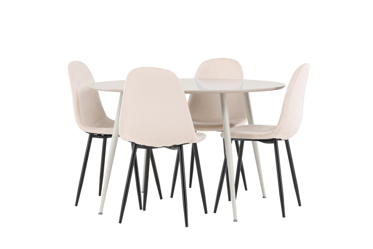 Plaza Matbord med Polar Stolarna – MDF
