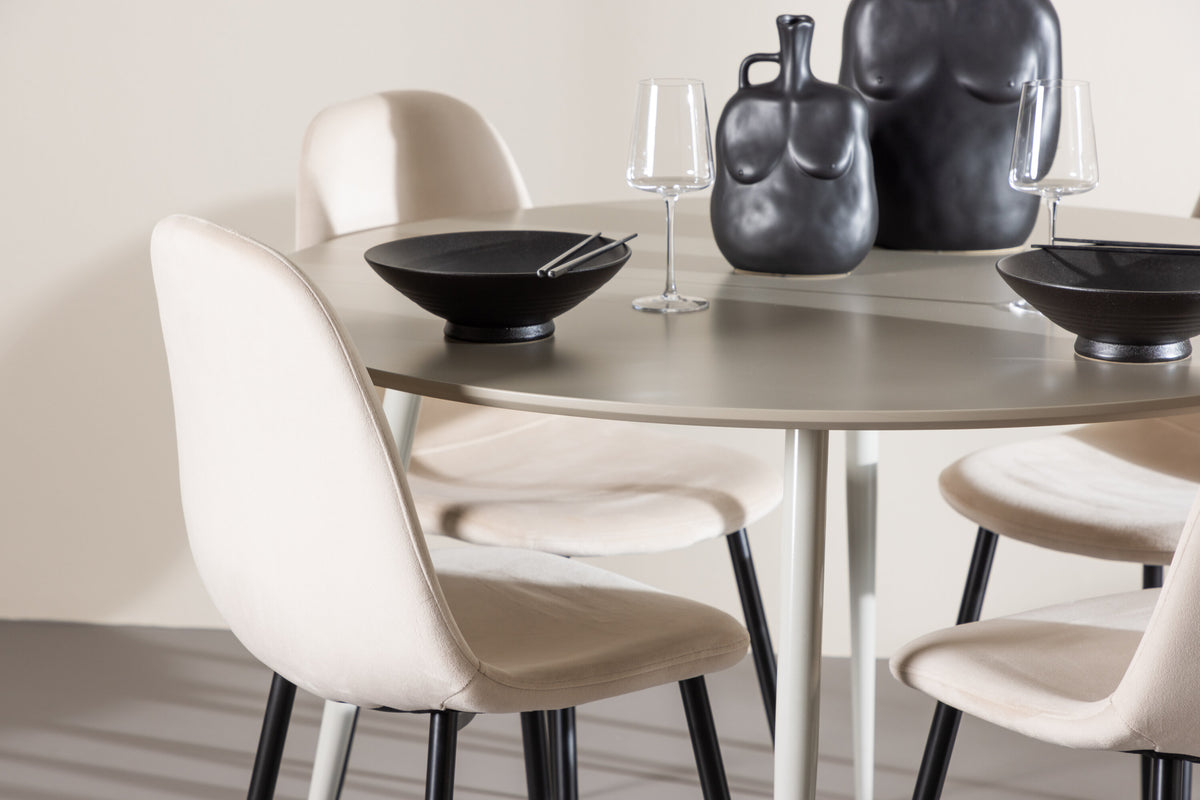 Plaza Matbord med Polar Stolarna – MDF