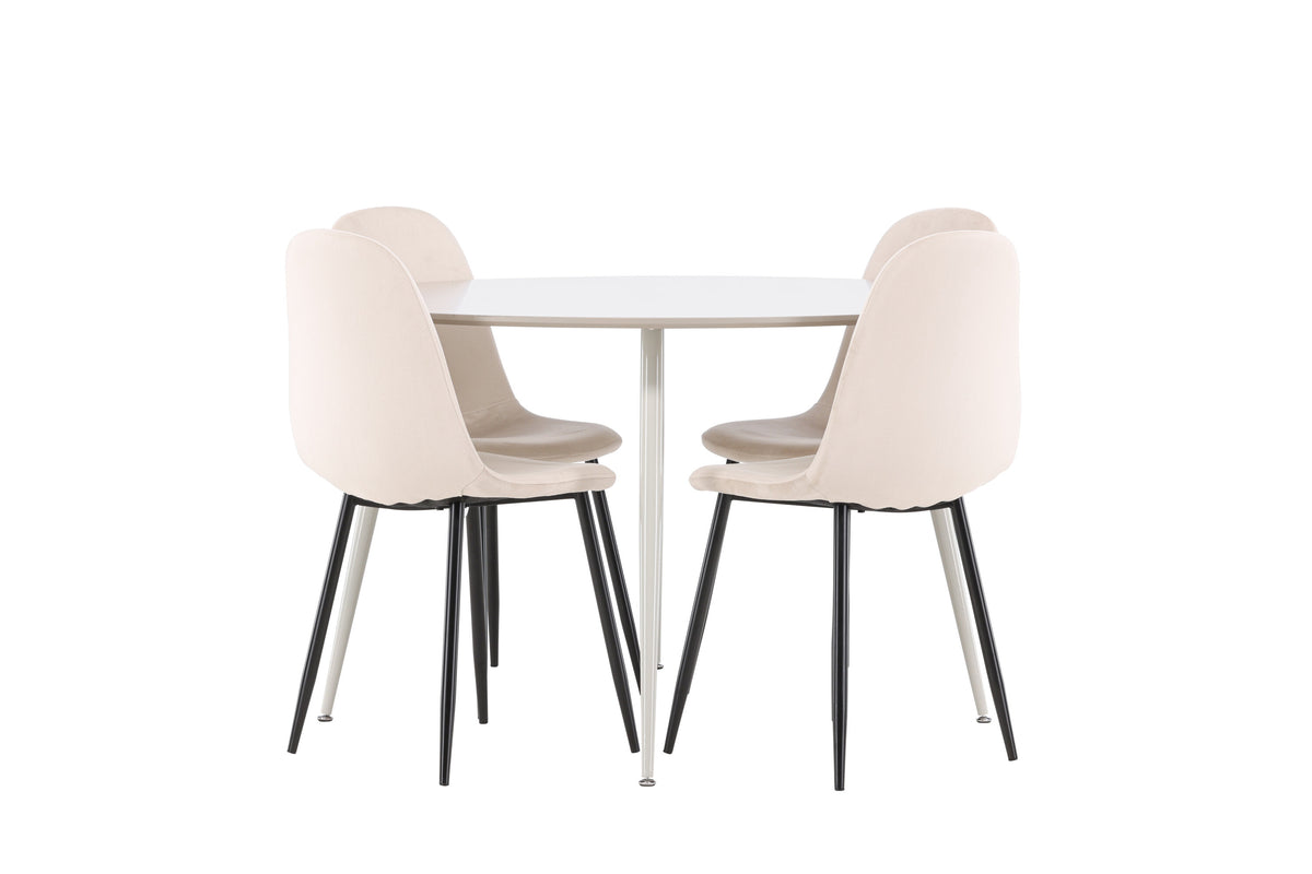 Plaza Matbord med Polar Stolarna – MDF