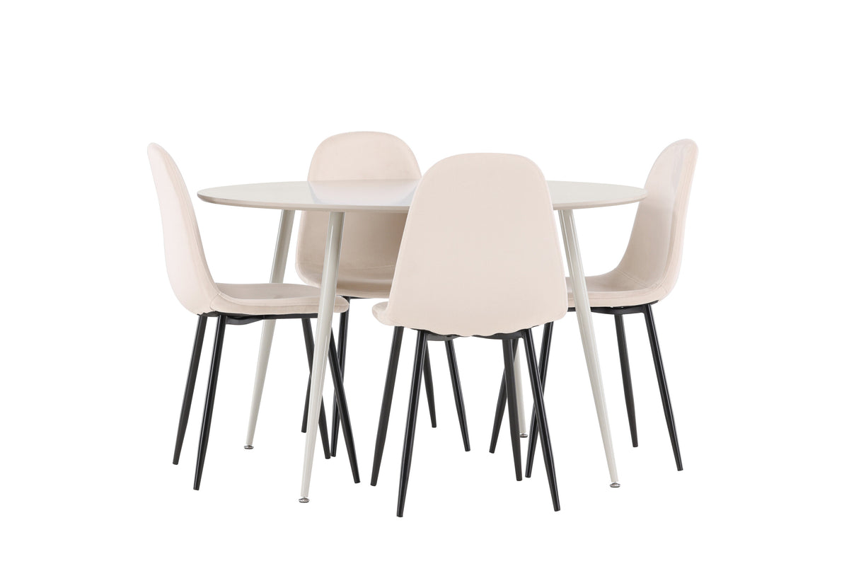 Plaza Matbord med Polar Stolarna – MDF