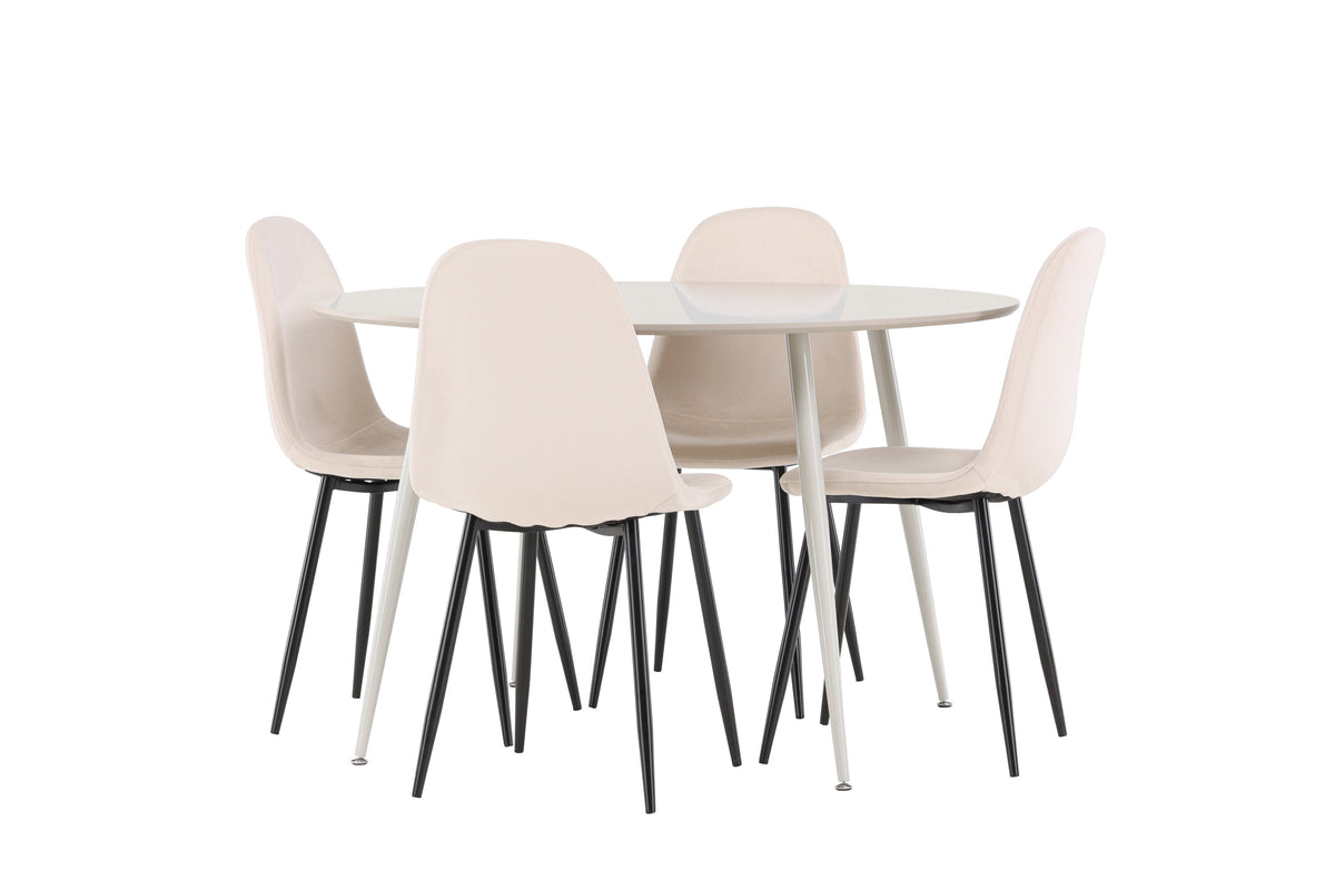 Plaza Matbord med Polar Stolarna – MDF