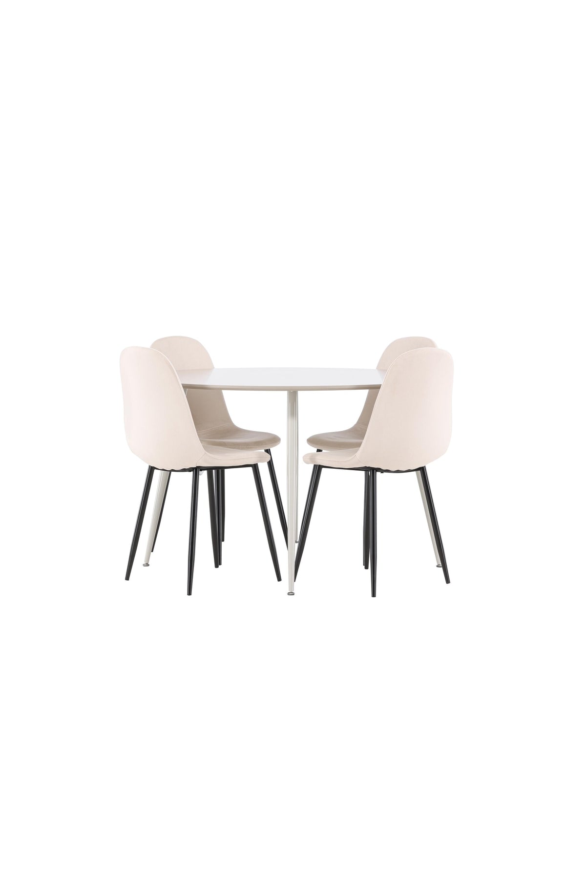 Plaza Matbord med Polar Stolarna – MDF