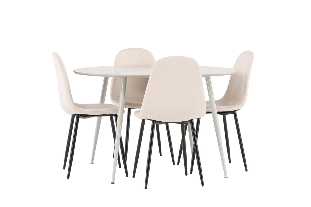 Plaza Matbord med Polar Stolarna – MDF