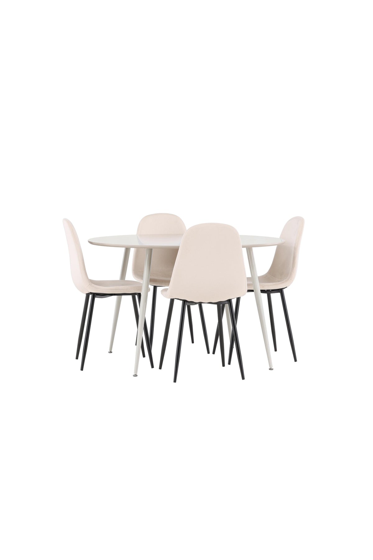 Plaza Matbord med Polar Stolarna – MDF