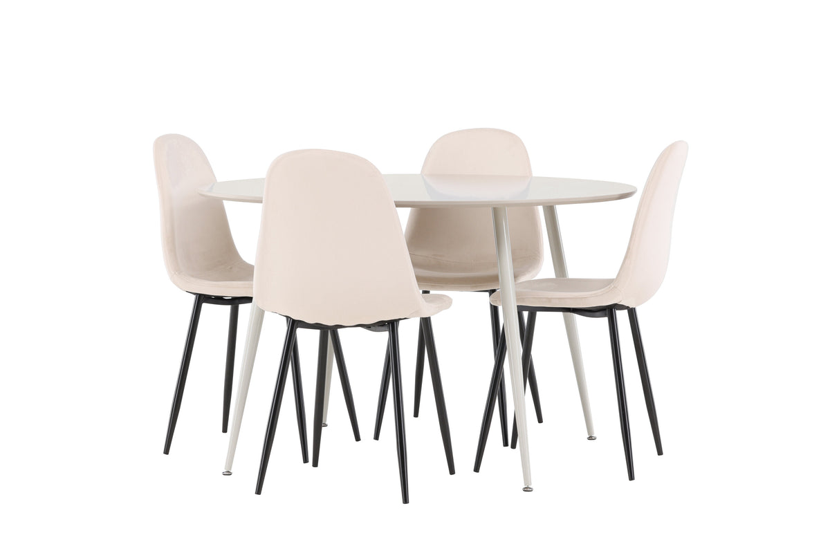 Plaza Matbord med Polar Stolarna – MDF
