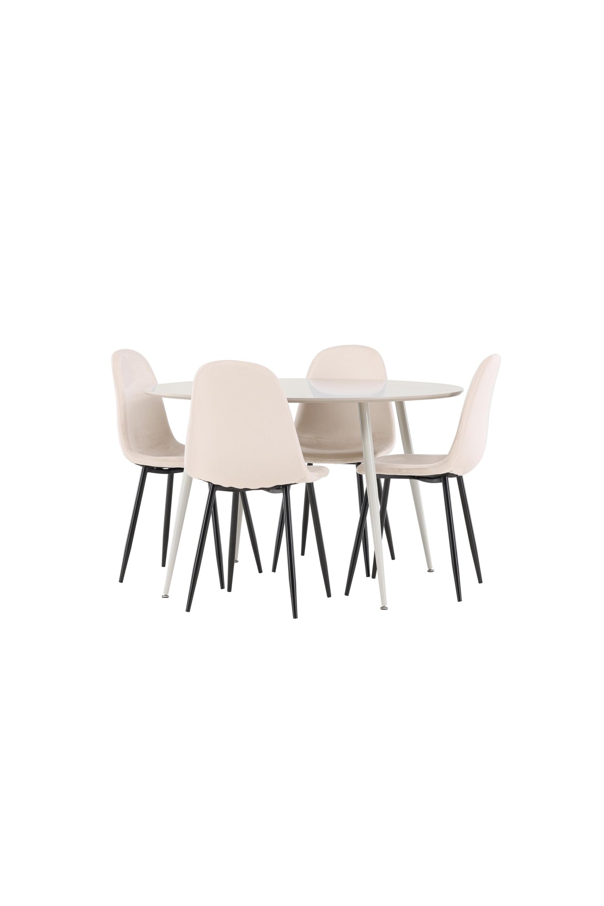 Plaza Matbord med Polar Stolarna – MDF