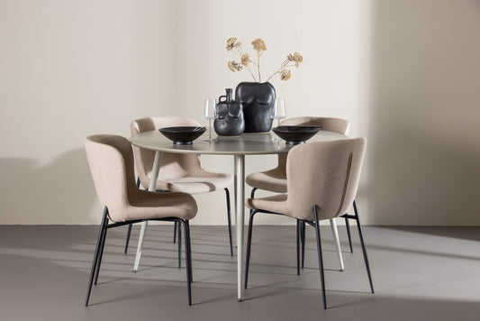 Plaza Matbord med Modesto Stolarna – MDF