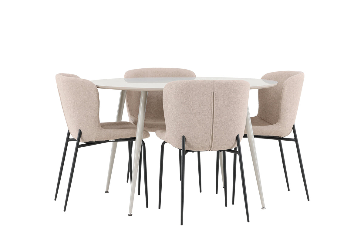 Plaza Matbord med Modesto Stolarna – MDF