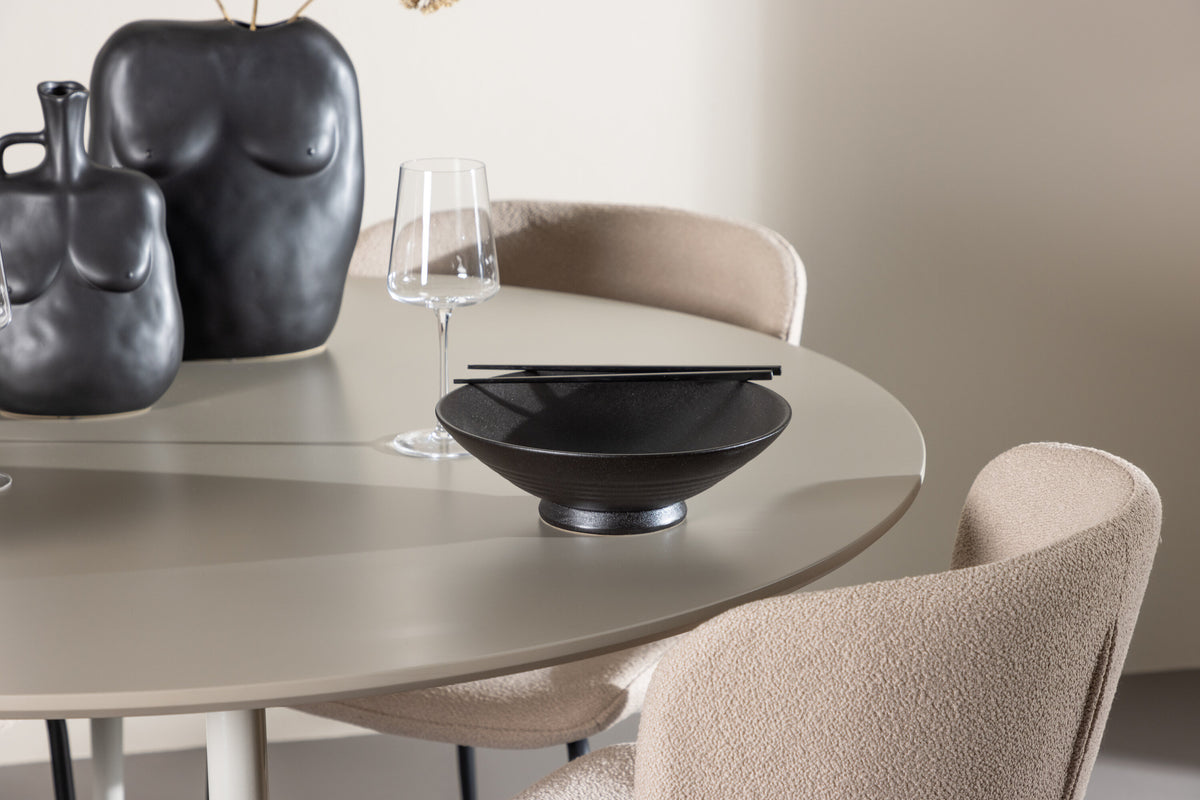 Plaza Matbord med Modesto Stolarna – MDF