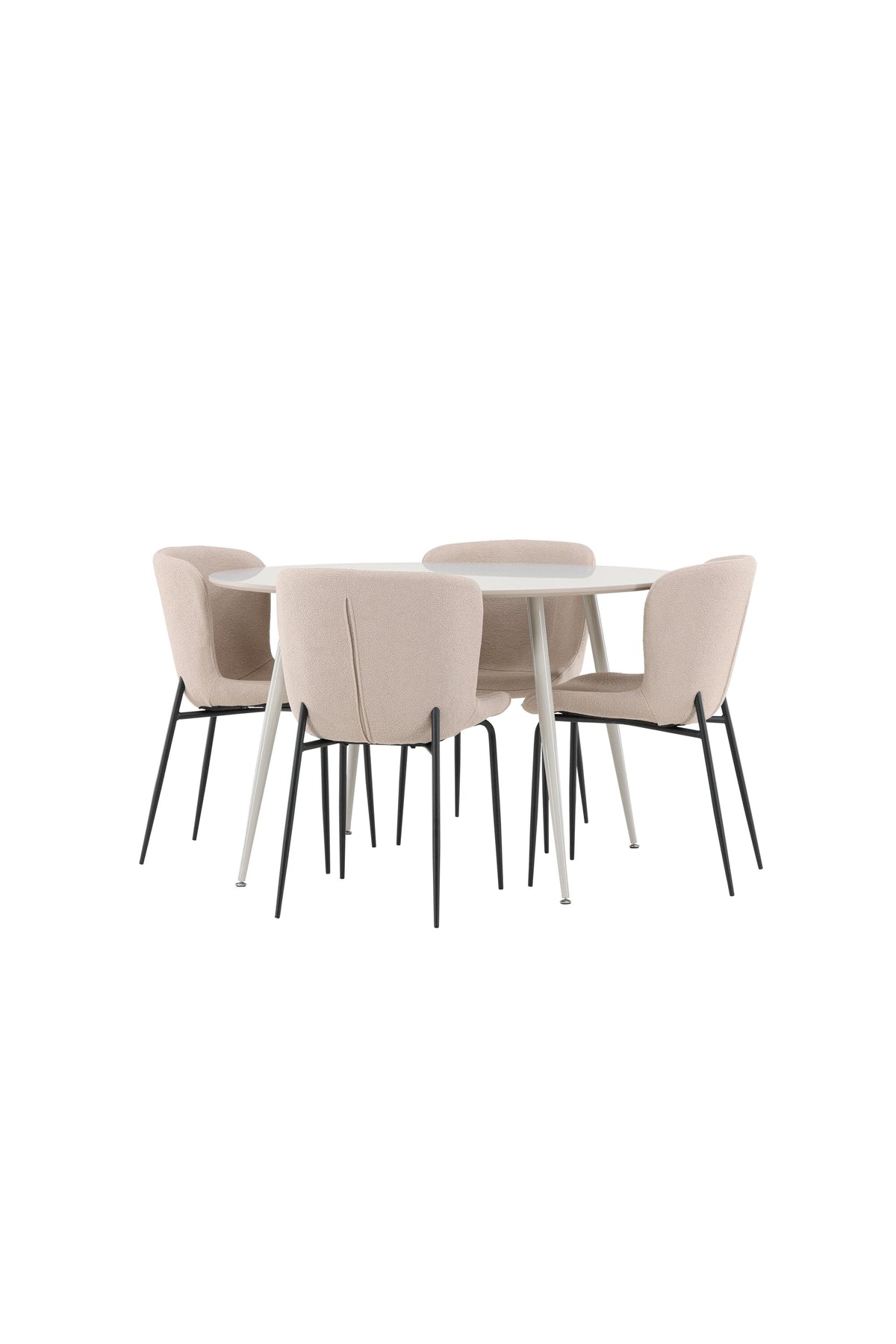 Plaza Matbord med Modesto Stolarna – MDF