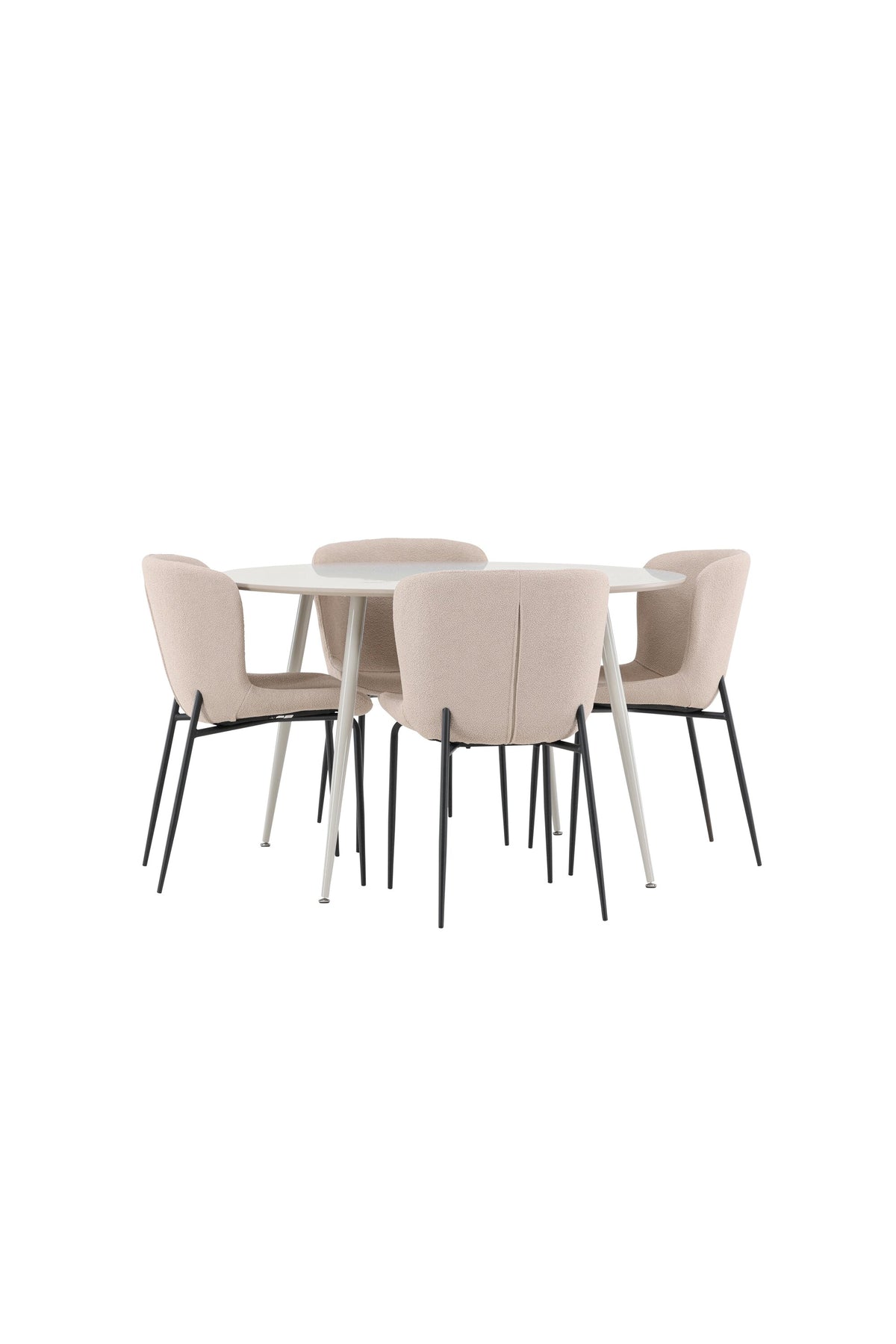 Plaza Matbord med Modesto Stolarna – MDF