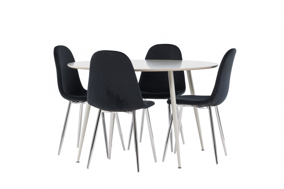 Plaza Matbord med Polar Stolarna – MDF