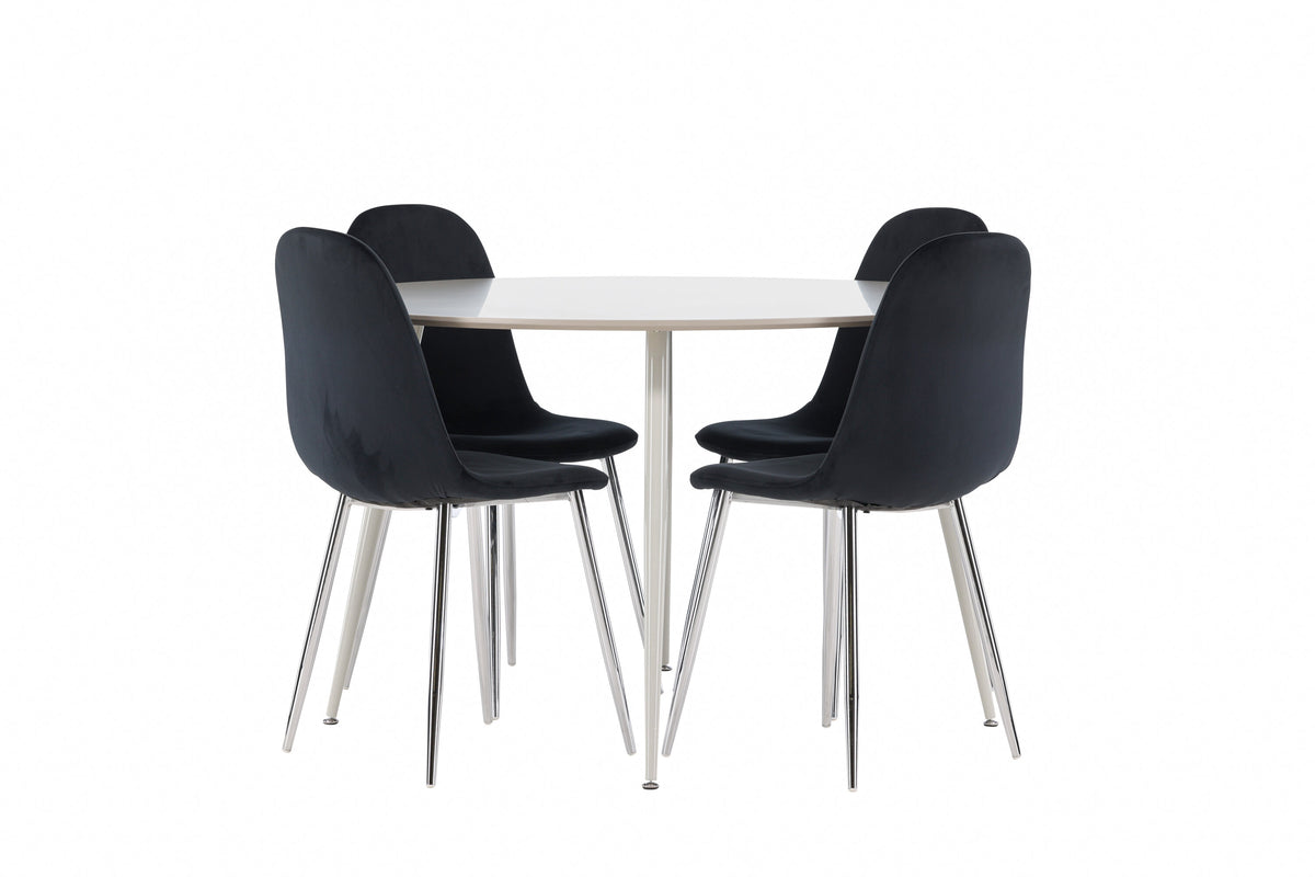 Plaza Matbord med Polar Stolarna – MDF