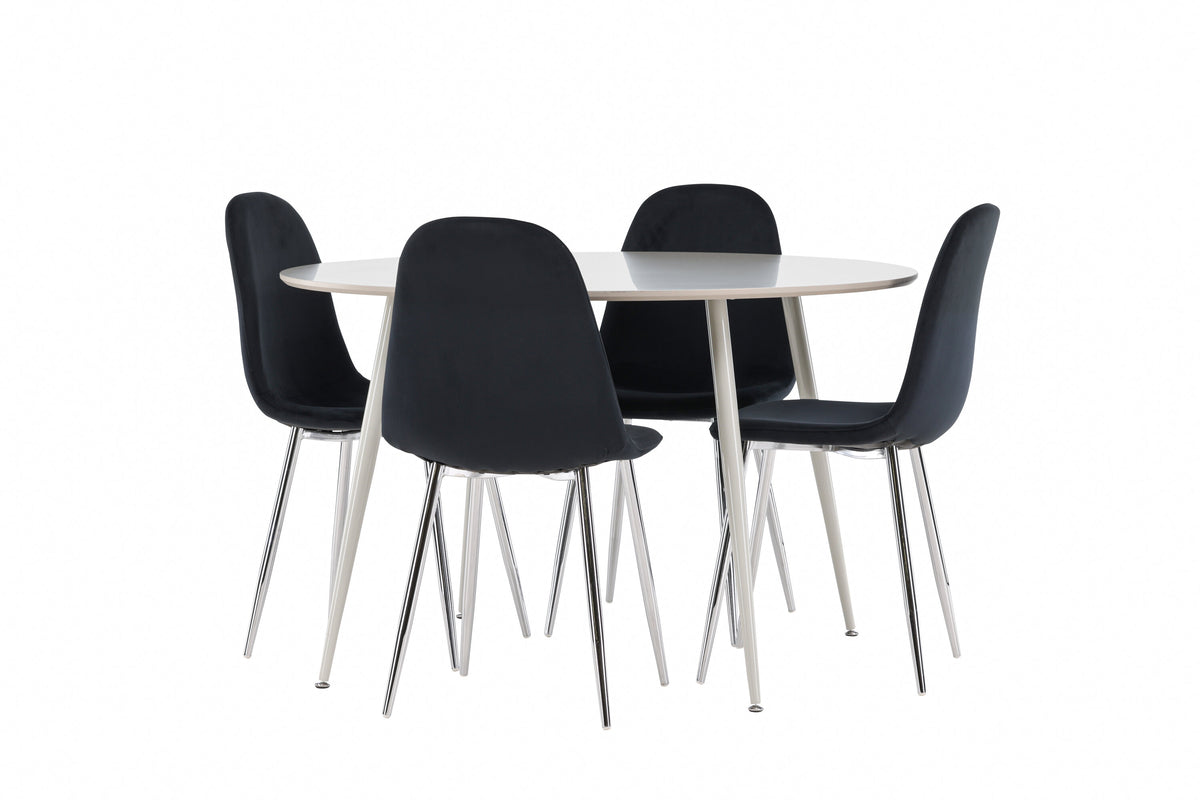 Plaza Matbord med Polar Stolarna – MDF
