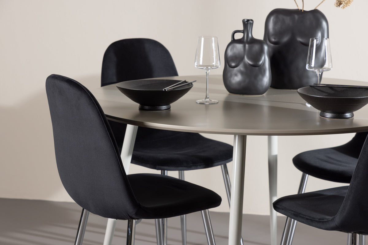 Plaza Matbord med Polar Stolarna – MDF