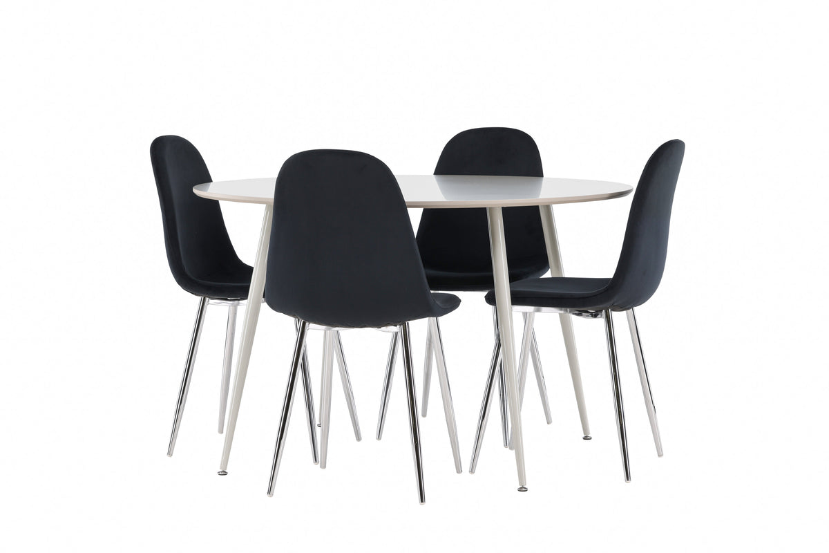 Plaza Matbord med Polar Stolarna – MDF