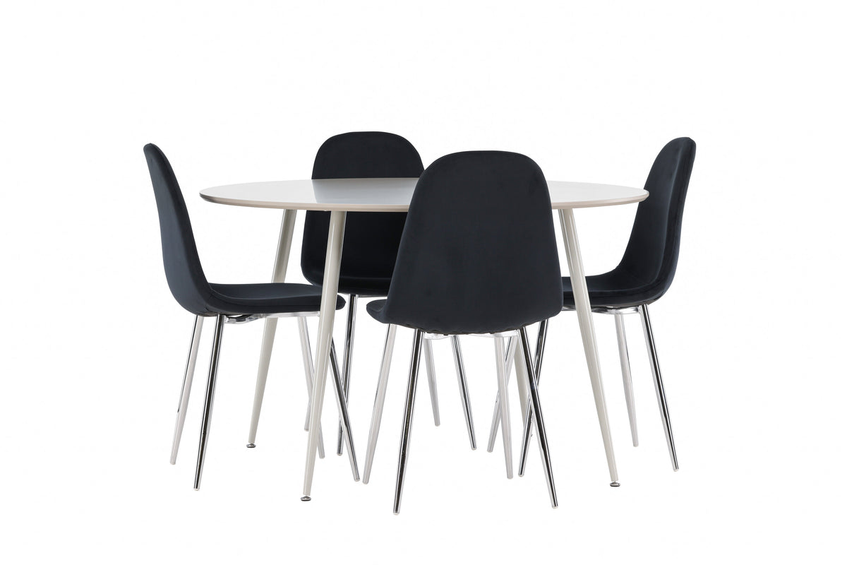 Plaza Matbord med Polar Stolarna – MDF