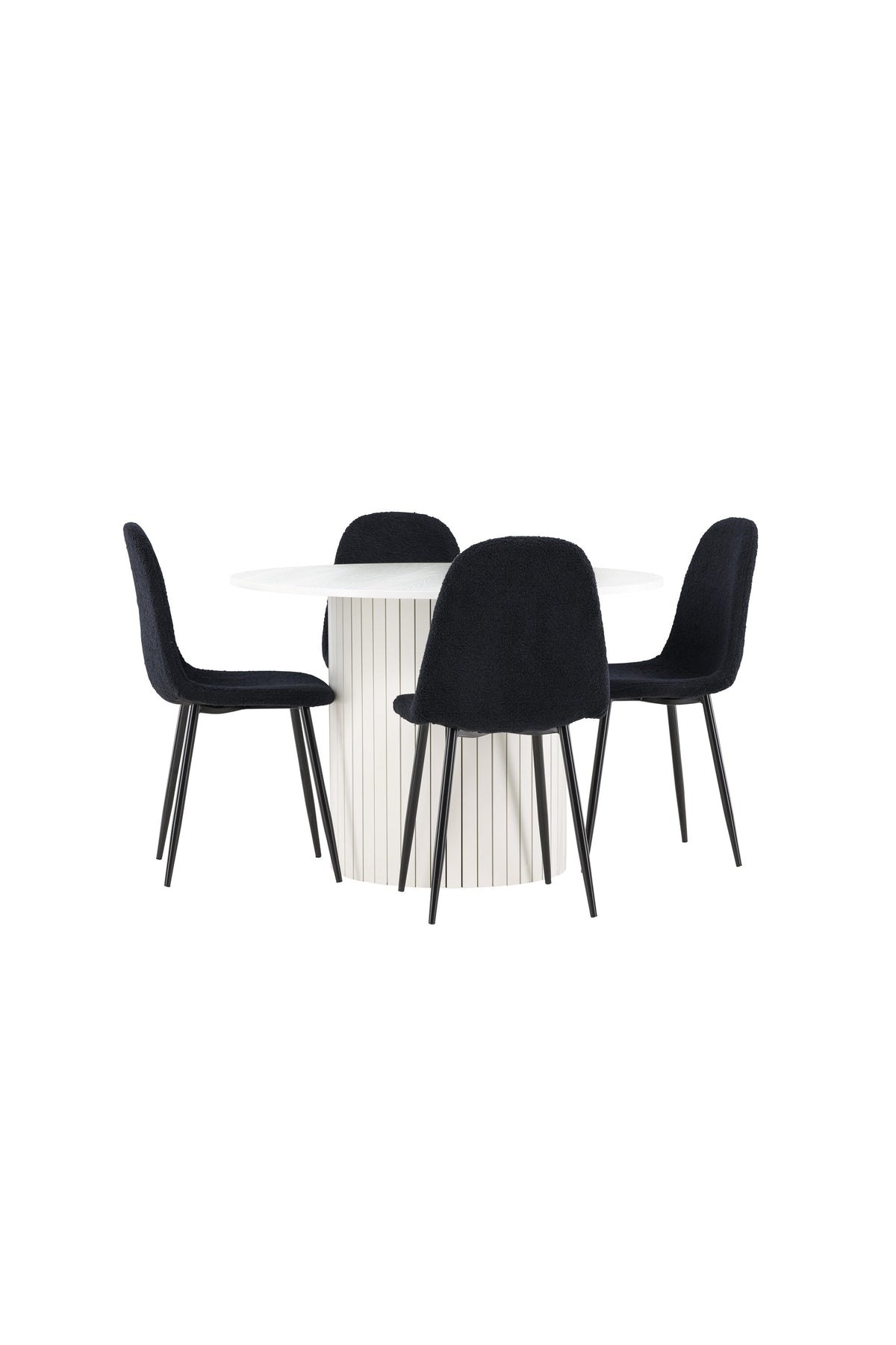 Härön Matbord med Polar Stolarna – MDF