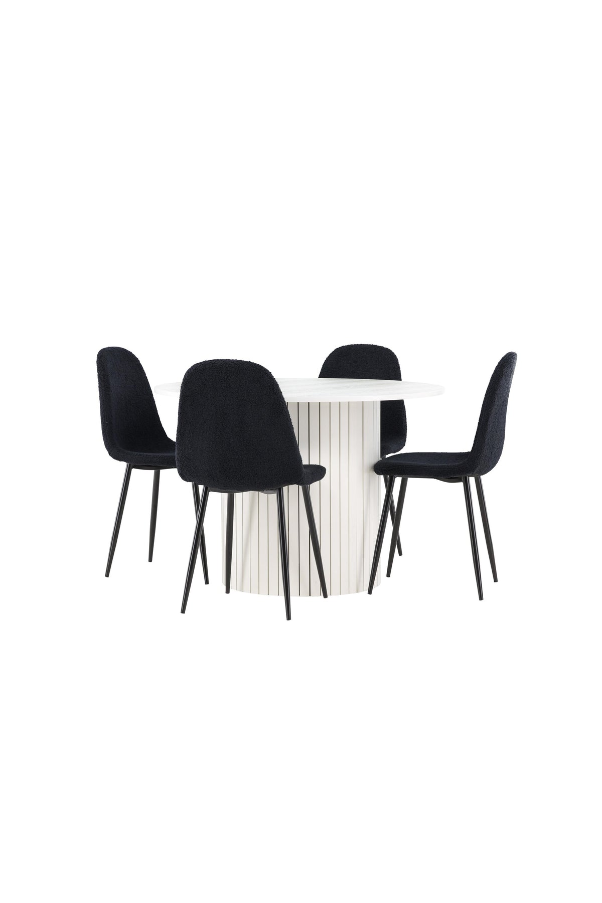 Härön Matbord med Polar Stolarna – MDF