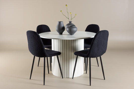 Härön Matbord med Polar Stolarna – MDF