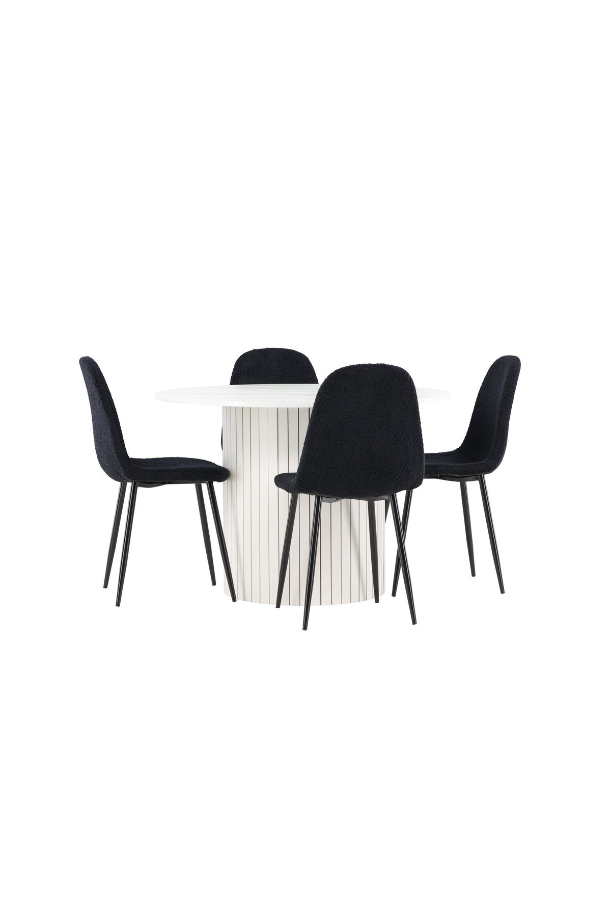 Härön Matbord med Polar Stolarna – MDF