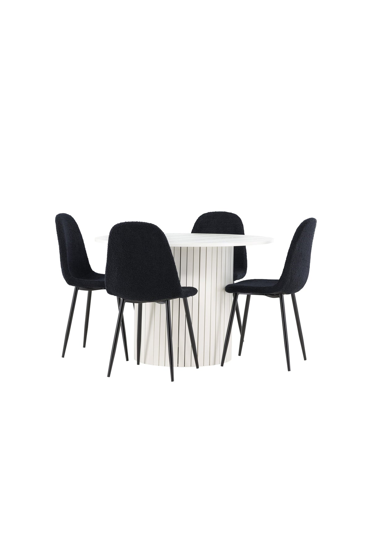 Härön Matbord med Polar Stolarna – MDF