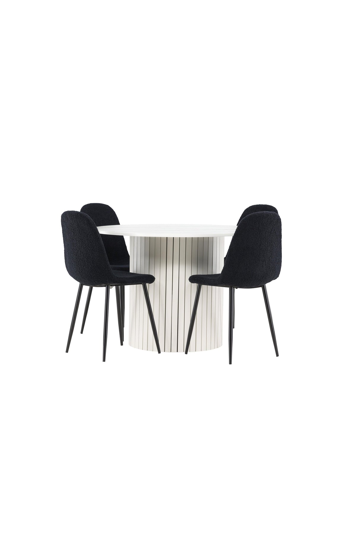 Härön Matbord med Polar Stolarna – MDF