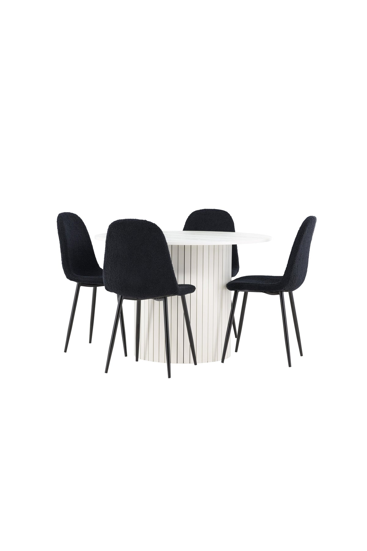 Härön Matbord med Polar Stolarna – MDF