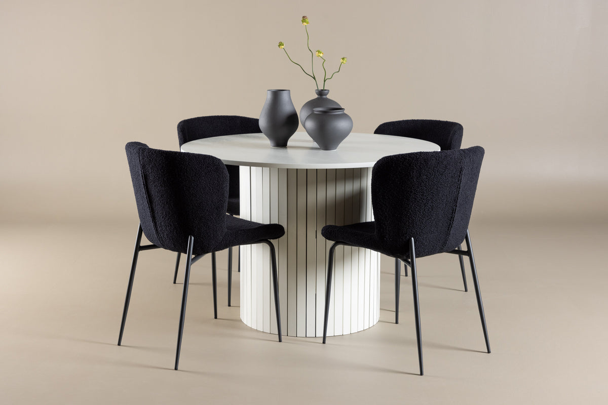 Härön Matbord med Modesto Stolarna – MDF