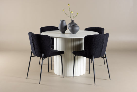 Härön Matbord med Modesto Stolarna – MDF