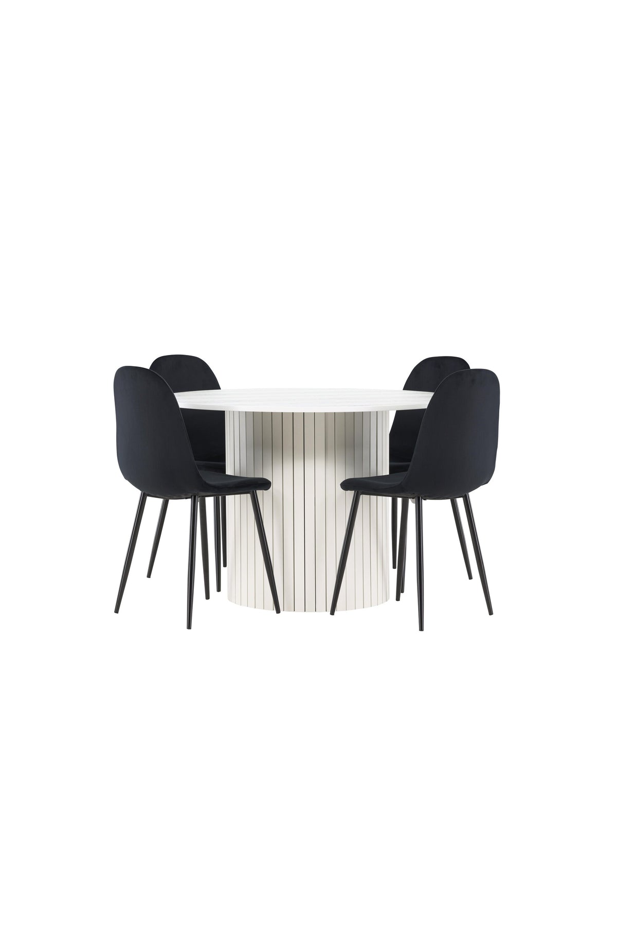 Härön Matbord med Polar Stolarna – MDF