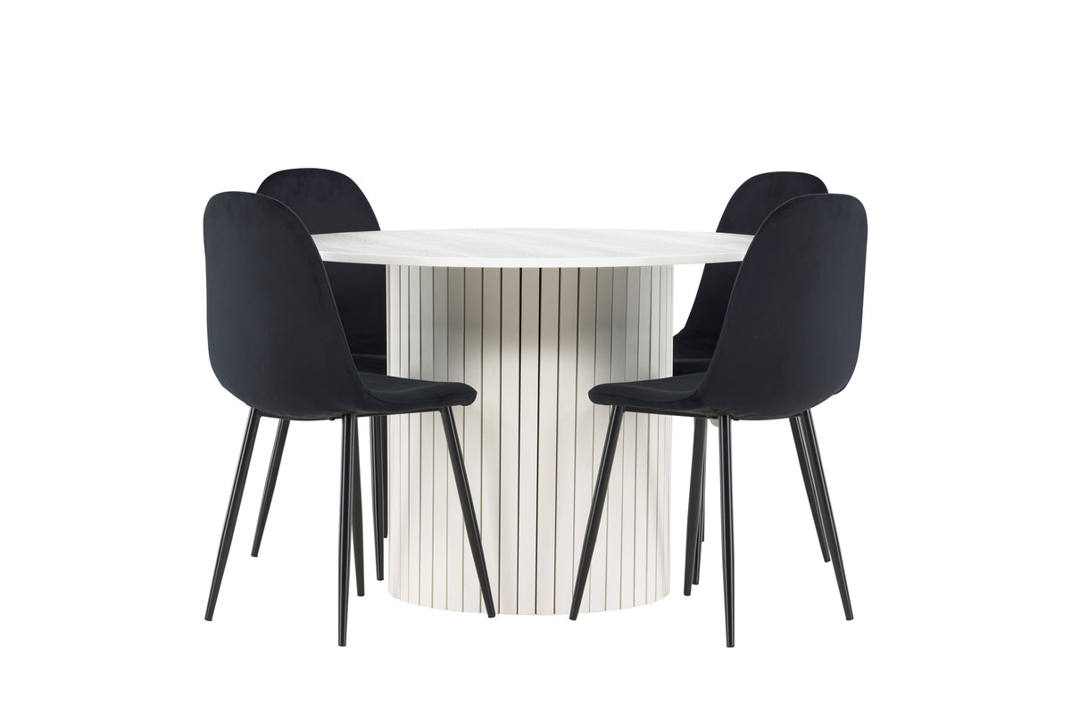 Härön Matbord med Polar Stolarna – MDF