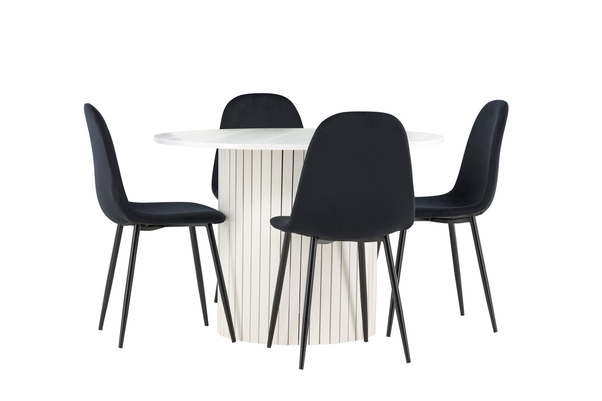 Härön Matbord med Polar Stolarna – MDF