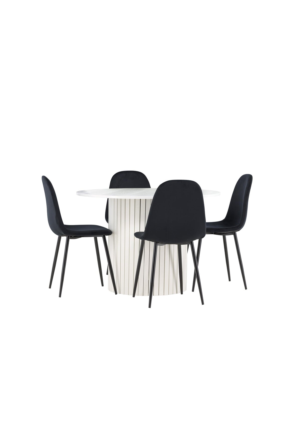 Härön Matbord med Polar Stolarna – MDF