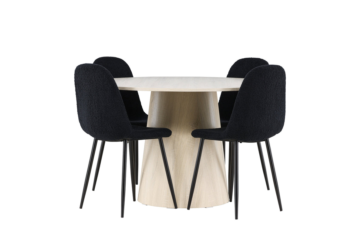 Lanzo Matbord med Polar Stolarna – MDF