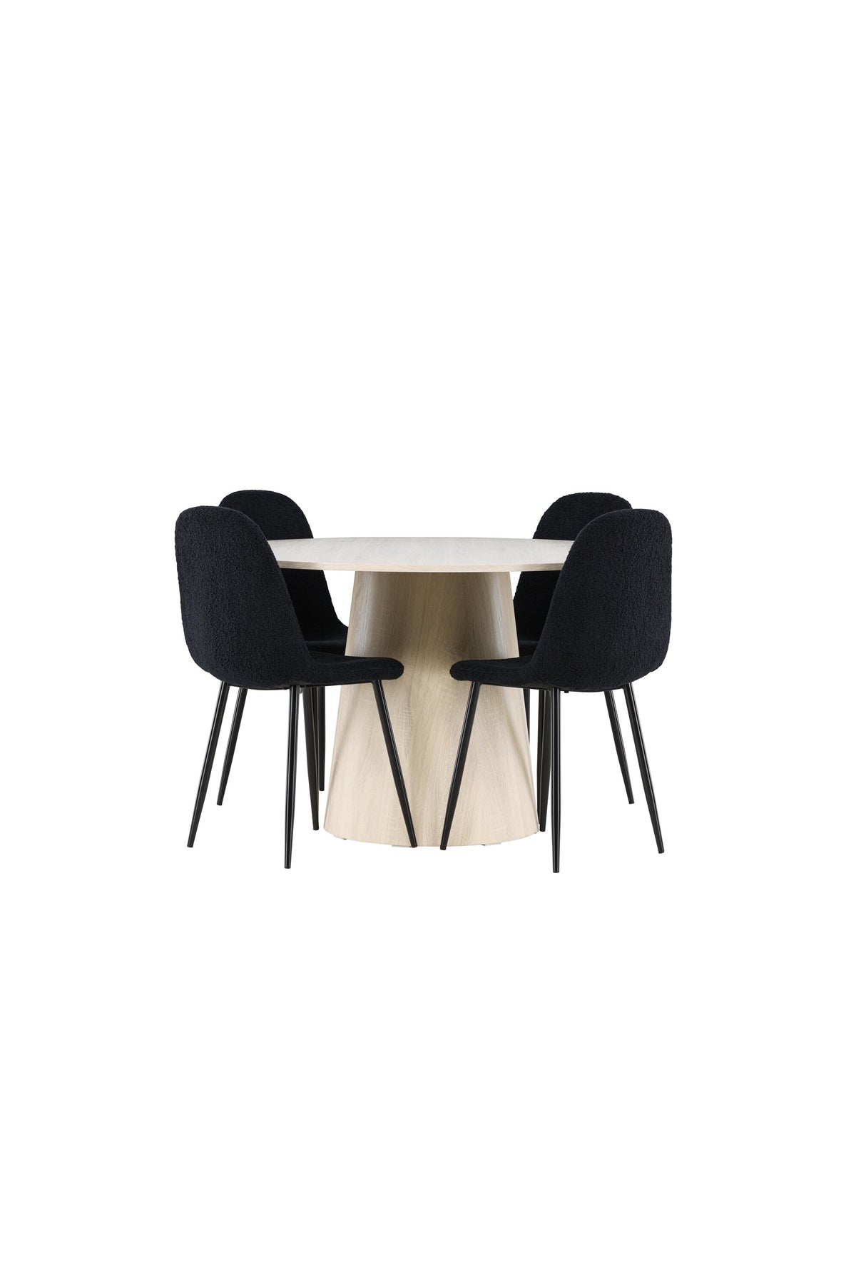 Lanzo Matbord med Polar Stolarna – MDF